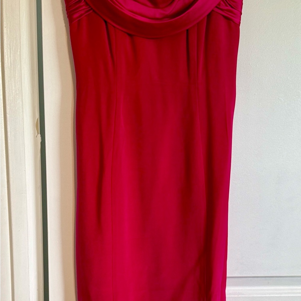 Kathryn Conover -100% Silk Elegant Strapless Dress